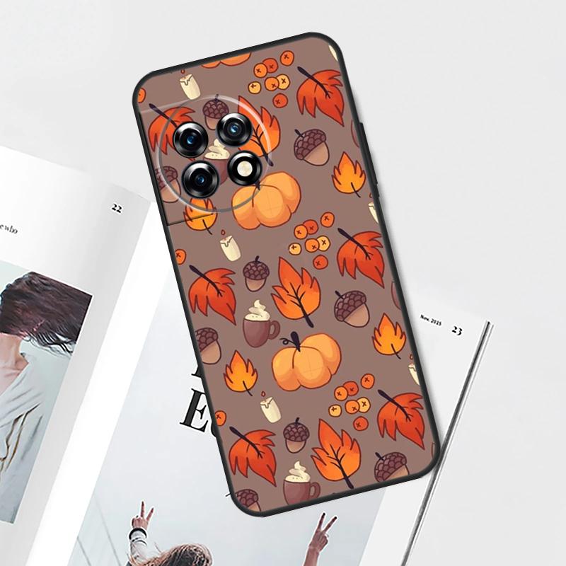 Осенние тыквы Чехол Для OnePlus Nord CE 5 3 4 Lite N20 N30 OnePlus 15 13 12 11 9 10 Pro 13T 13R 10T Обложка