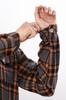 Kids Warm Unisex Plaid Shirt with Brushed Fleece Lining, Demi-season 6417-090-1 HC