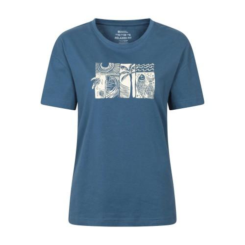 Mountain Warehouse Womens/Ladies Sea Relaxed Fit T-Shirt