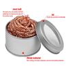 Metal Dross Box Clean Ball Cleaning Ball Desoldering Soldering Iron Mesh Filter Cleaning Nozzle Tip Copper Wire Cleaner Ball