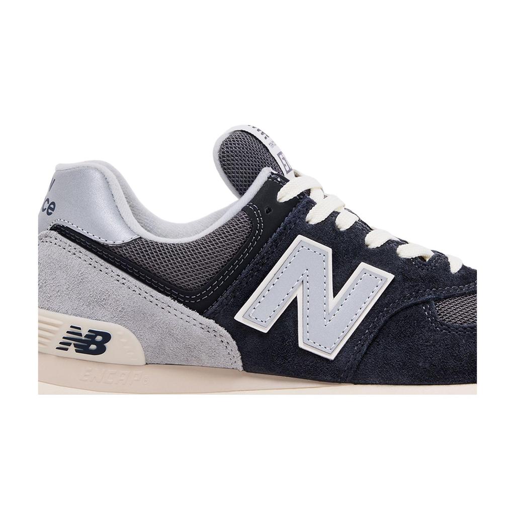 New Balance 574 'Год Дракона - Черный' (унисекс) Черные / Белые / Серые Беговые Кроссовки U574GM2