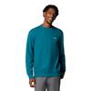 Marble Canyon French Terry Crew, Mens Green Sweatshirt