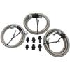 47RE Transmission Cooler Lines Kit Heavy Duty Fits for Dodge Ram Cummins 5.9L 1996-2002