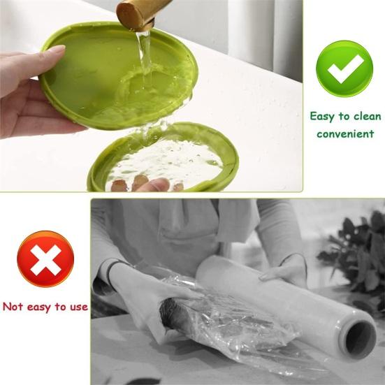 4 Pcs/Set Fruit And Vegetable Crisper Storage Containers Reusable Refrigerator Box Keeper for Onions Tomatoes Lemons Avocados