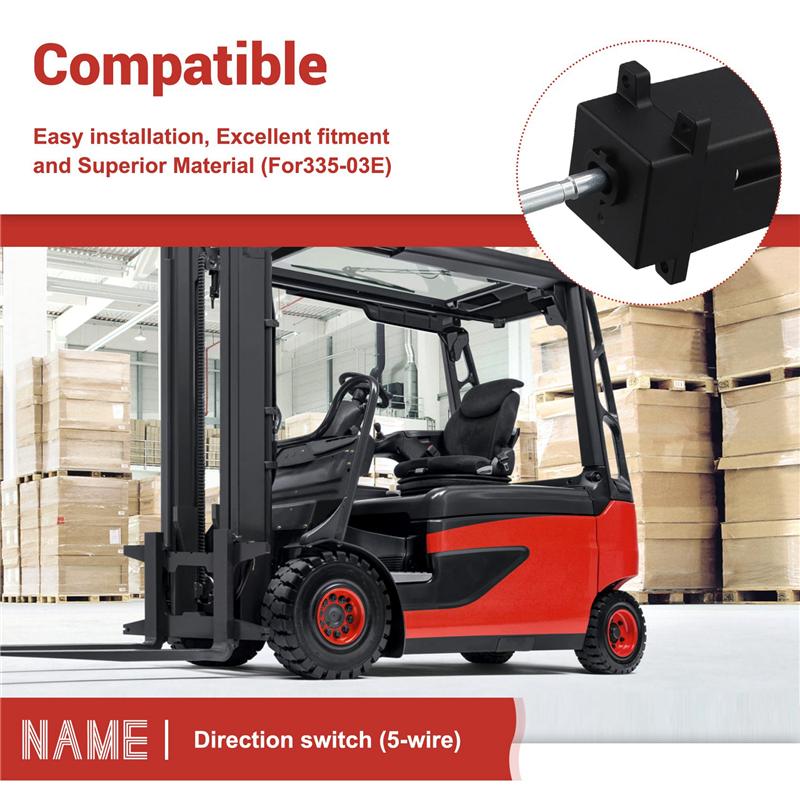 Portable 5-Wire Electric Forklift Parts Directional Switch For LINDE 335-03E 0009732949