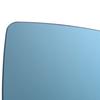 BMW X5 E70 06-13 mirror insert HEATED BLUE right