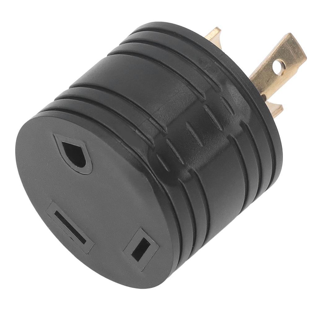 TT to RV Plug Промышленный генератор Адаптер-преобразователь Вилка Латунные Контакты Стандарт США 125 В 30 А