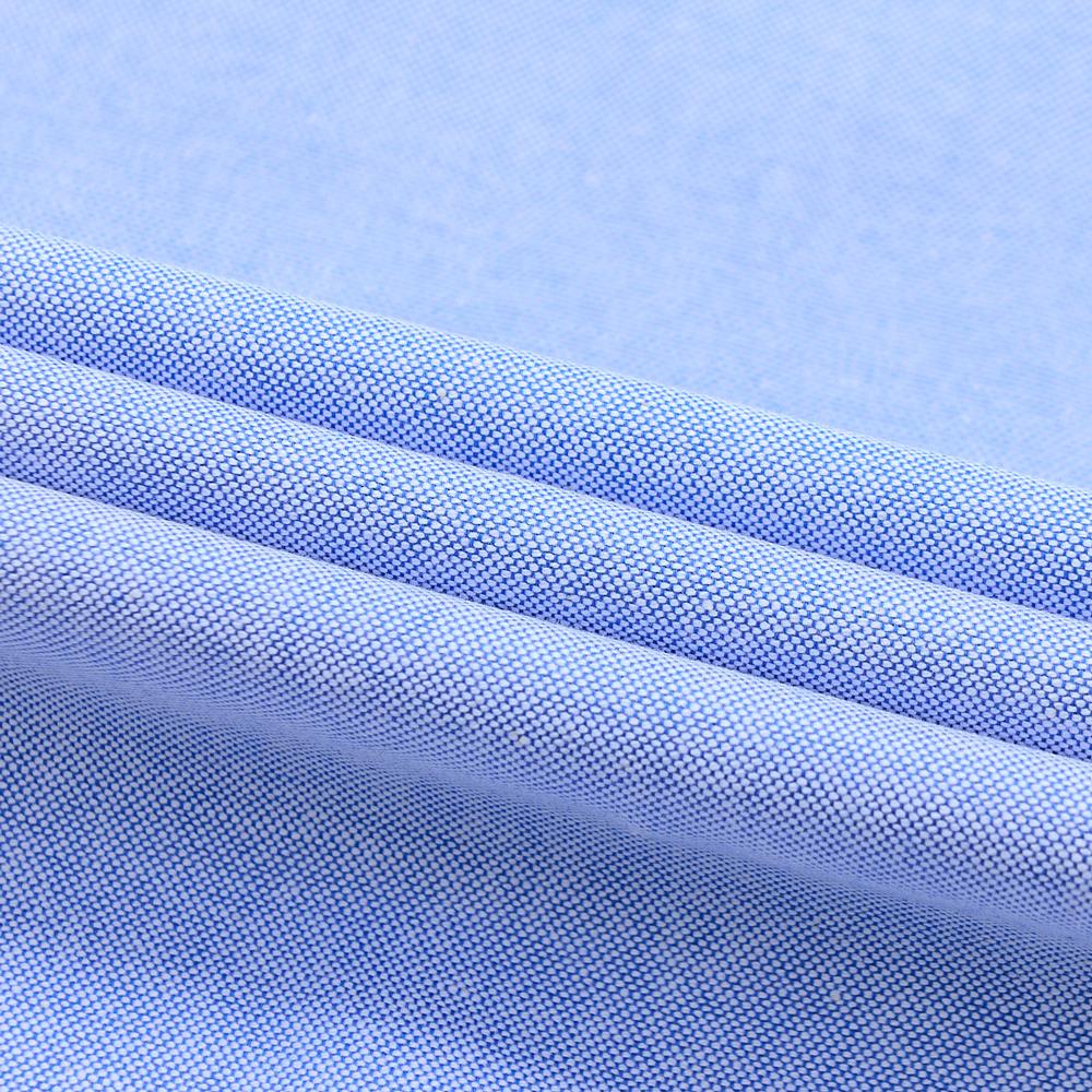 Мужские однотонные оксфордские рубашки из 100% хлопка с длинными рукавами и одним передним карманом, рабочая повседневная рубашка с воротником на пуговицах и нашивкой