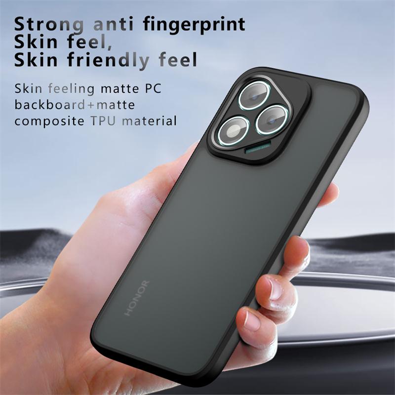 Translucent Matte Phone Case For Honor 400 Lite Anti-knock Matte Full Back Cover For Honor 400 Lite Case For Honor 400 Lite Case