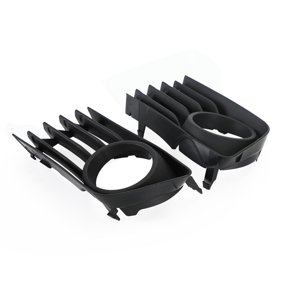 2 шт. Накладка решетки противотуманной фары бампера подходит для Toyota Prius 2004-2009 05 06 07 08 Черный