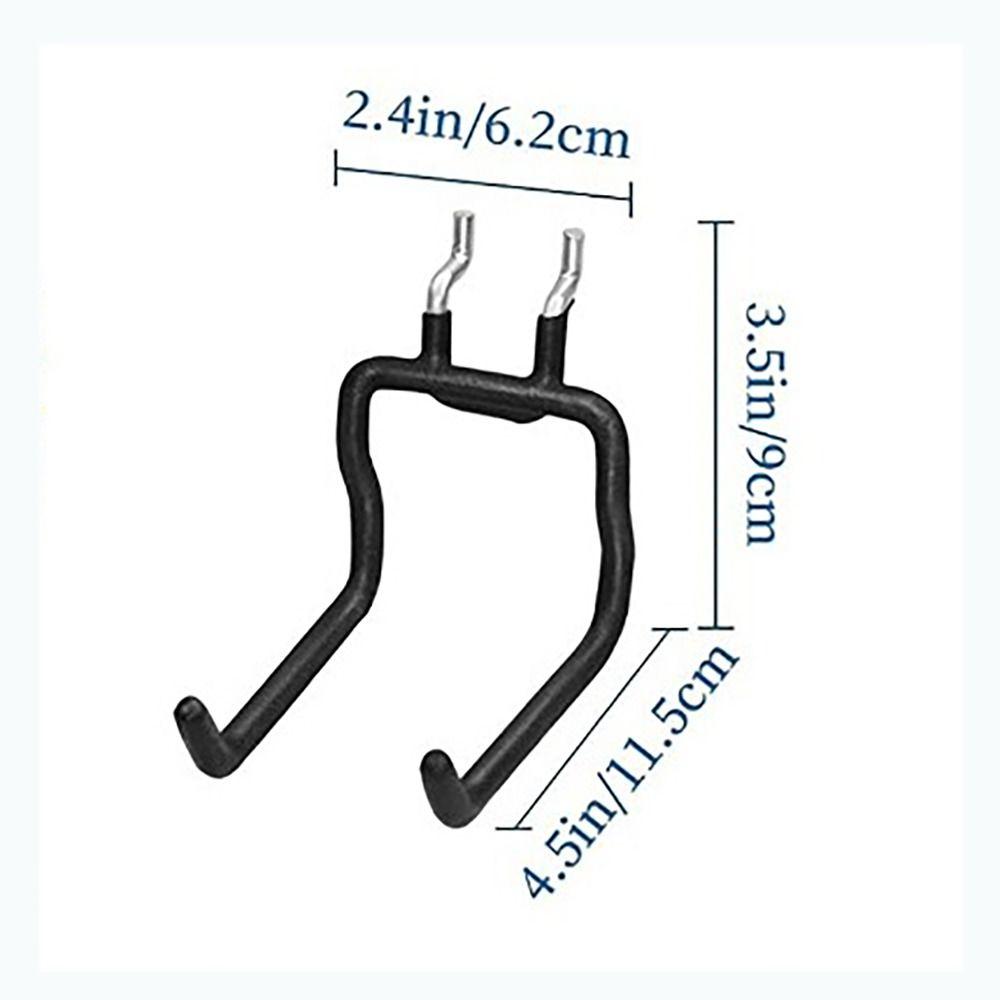 Сверло Крюк Сверхпрочные Крюки Крюки для Перфорированной Панели Крюки для Хранения в Гараже Настенный Держатель Вешалка