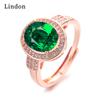 Классическое кольцо Lindon из медного сплава с цирконием, женские ювелирные изделия, свадебный подарок для вечеринки