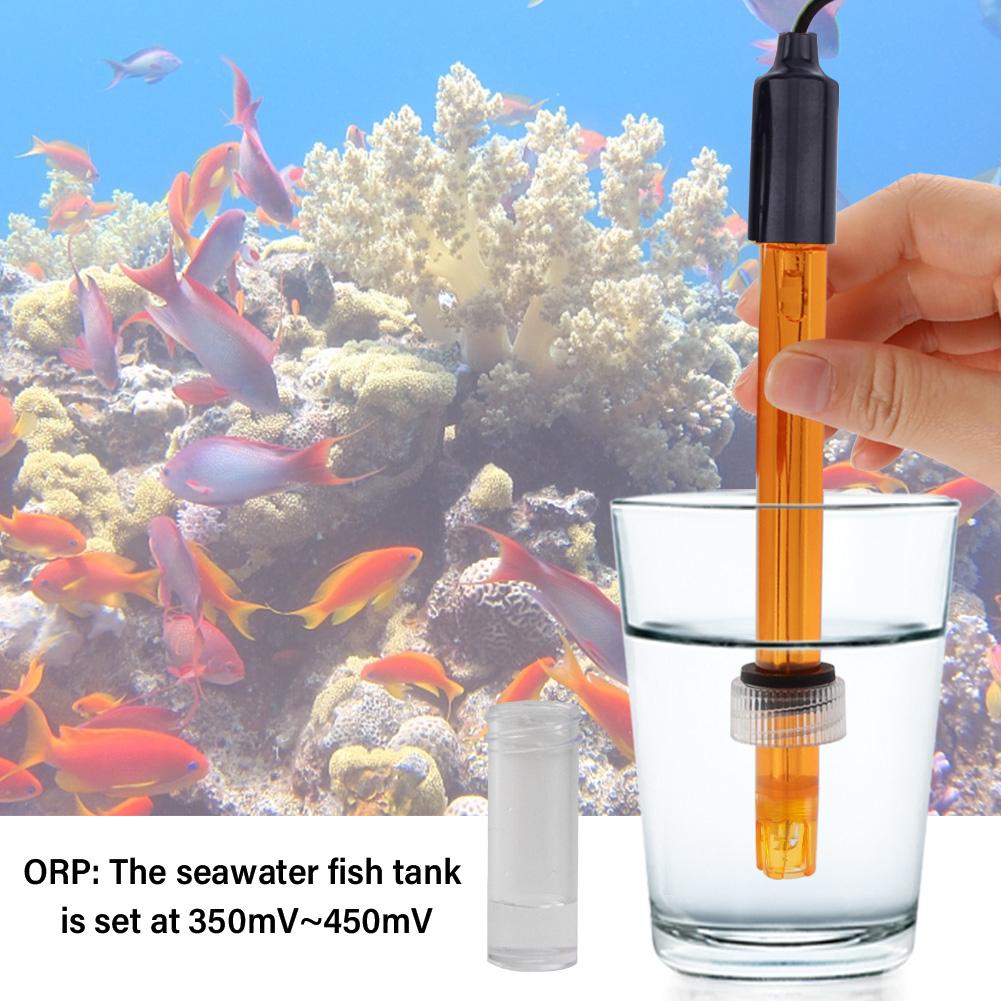 PH ORP Replacement Probe With BNC Interface 300cm Cable 0-14 PH Q9 Probe Controller Oxidation-Reduction Potential Sensor