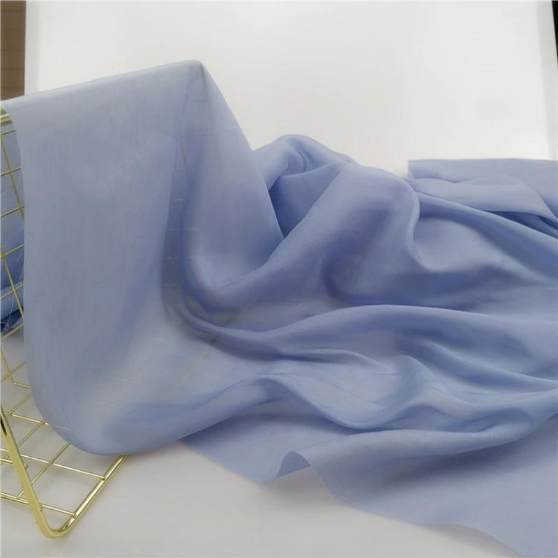 100x150 см шелковый хлопковый материал ткань однотонная для нижней подкладки юбки одежда ткань одежда DIY швейная оптовая продажа