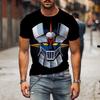Anime Robot Men Women Casual Fashion Short Sleeve T Shirt Oversized Harajuku Tees Tops