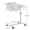 Adjustable Folding Laptop Desk - Portable Liftable Table for Home, Dorm, or Bedside Use