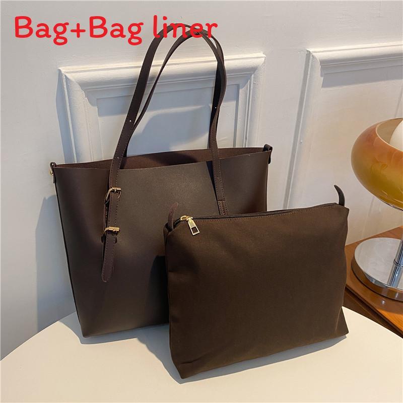 Fashionable Big Capacity Tote Handbag With Threaded Design For Casual Use