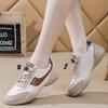 2023 осенние новые маленькие белые туфли, женские универсальные дышащие туфли для отца, легкая спортивная обувь для отдыха, женская обувь для бега B698