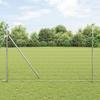 VidaXL Euro Fence with 7 Posts 1.6x10 M Galvanized Steel 3350474
