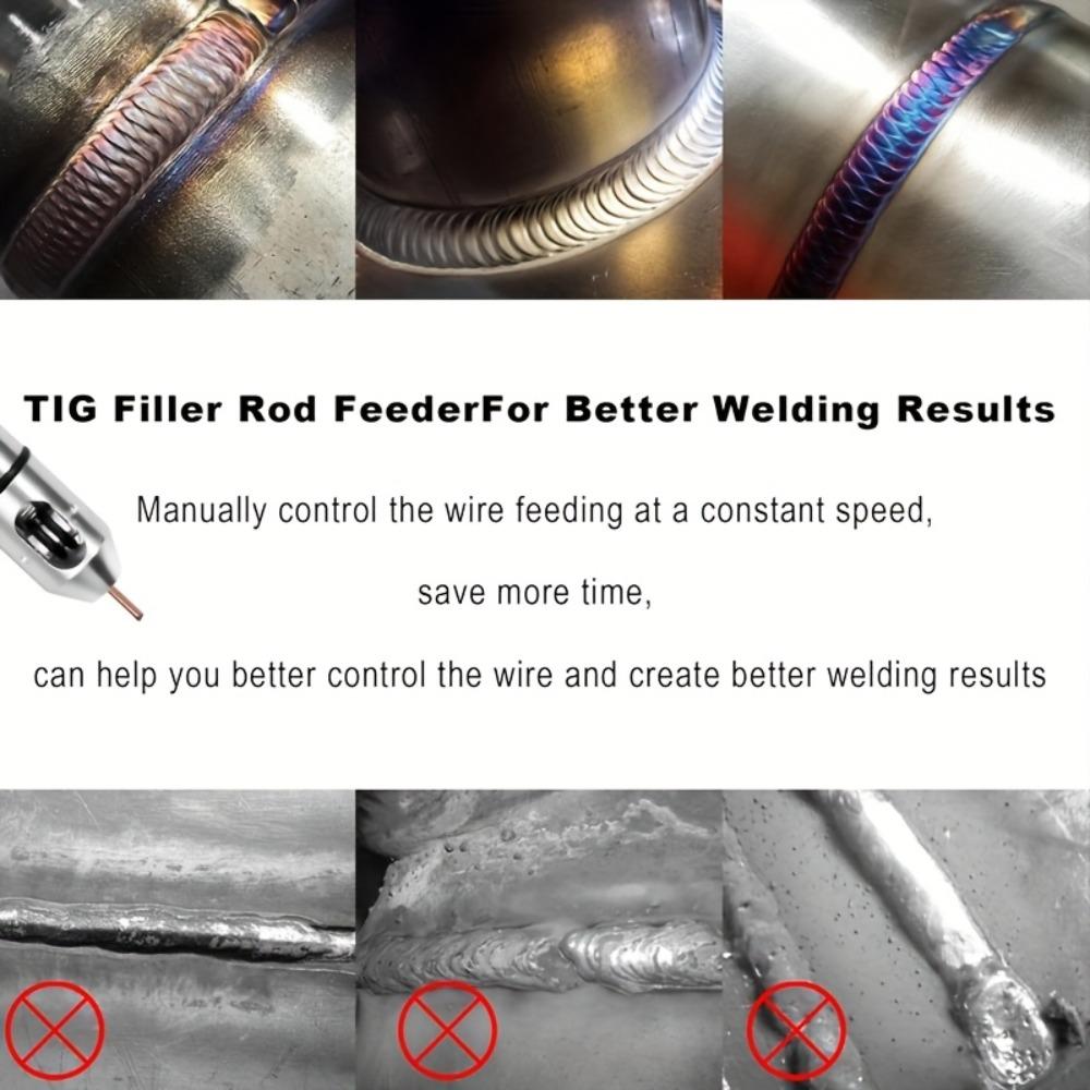 Aluminum Zinc Zinc Alloy Welding Pen Wire Feeder Holder Welding Tool Wire Feeding Pen Professional Use