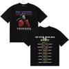 Певец The Weeknd After Hours Til Dawn 2026 Мировой тур Мода Высокое качество Короткий рукав Популярная Y2K Круглый вырез Женская и Мужская Футболка