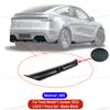 For Tesla Model Y Juniper 2025 Rear Bumper Side Corner Diffuser Lip Splitters Lower Corner Spoiler Aprons Wrap Angle Accessories