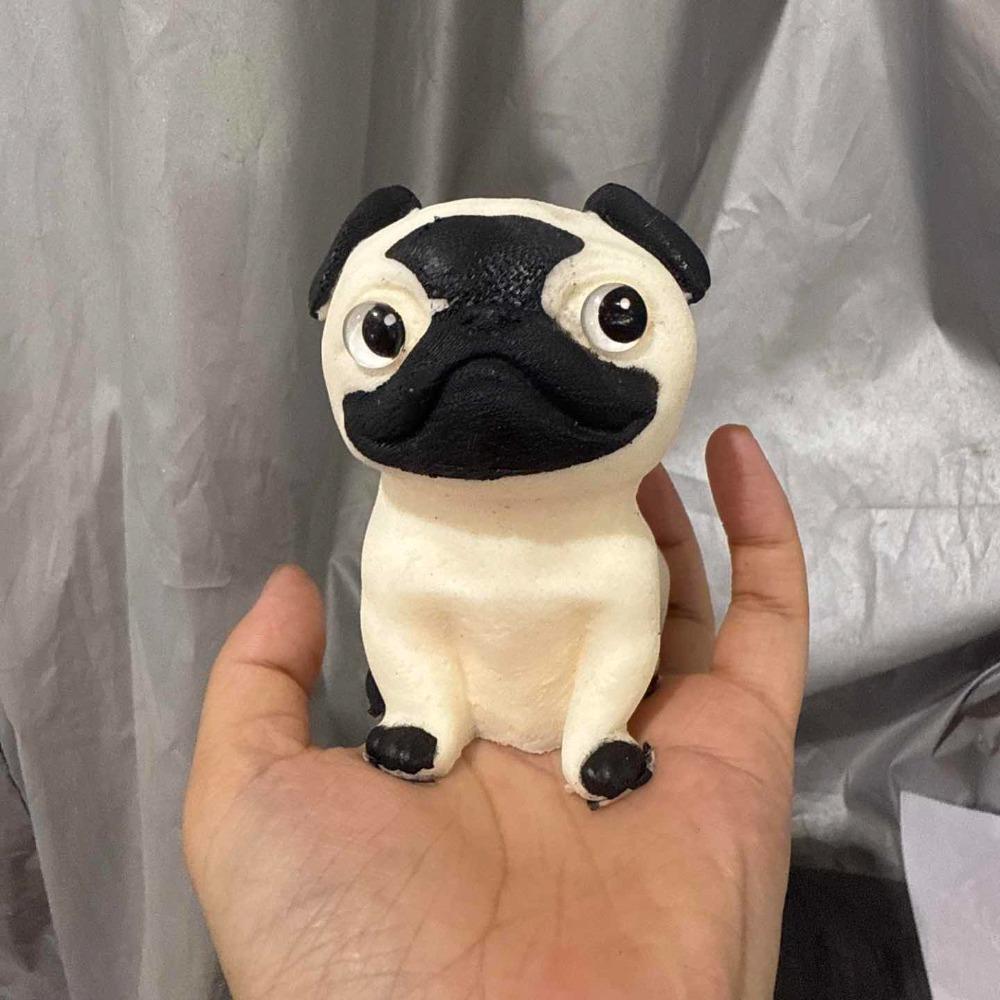 Slow Rebound Schnauzer Doll Squeeze Toy Cartoon Dog Fidget Toy  Sensory Toys