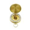 Luminous Handmade Magnetic Brass Compass for Navigation Engravable Pocket Compass for Camping Hiking with Pointer Dial Display