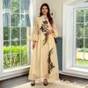 AB268 Sequined Embroidery Kaftan: Elegant Long Dress for Women
