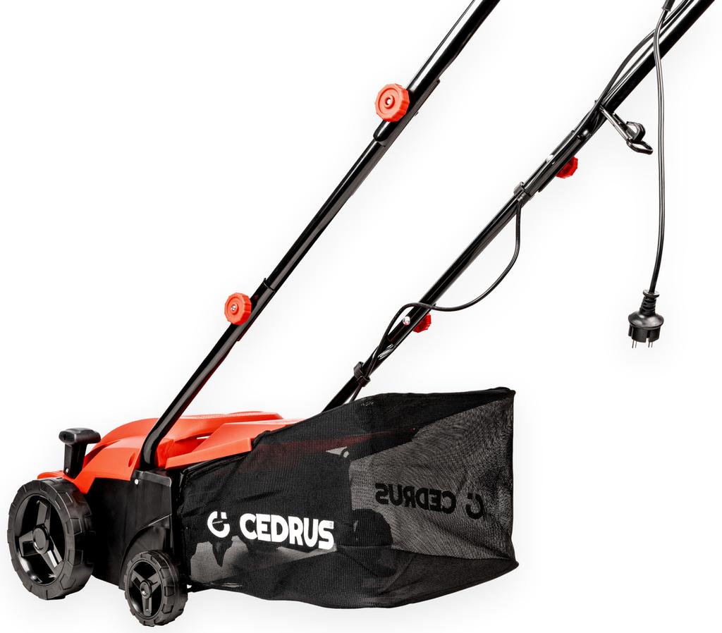 Cedrus We32 Газонный скарификатор-аэратор 2 в 1 + 2 ролика 1500 Вт / 32 см Cedwe32 - Ewimax - 