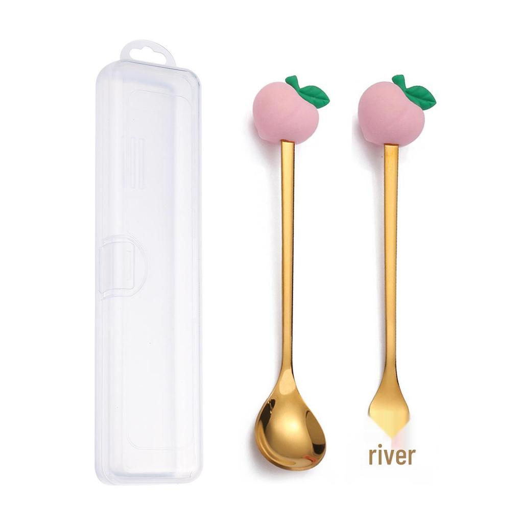 Набор ложек «Рождественский Санта-Клаус» – Милые мультяшные кофейные и десертные ложки, Идеальный рождественский подарок.