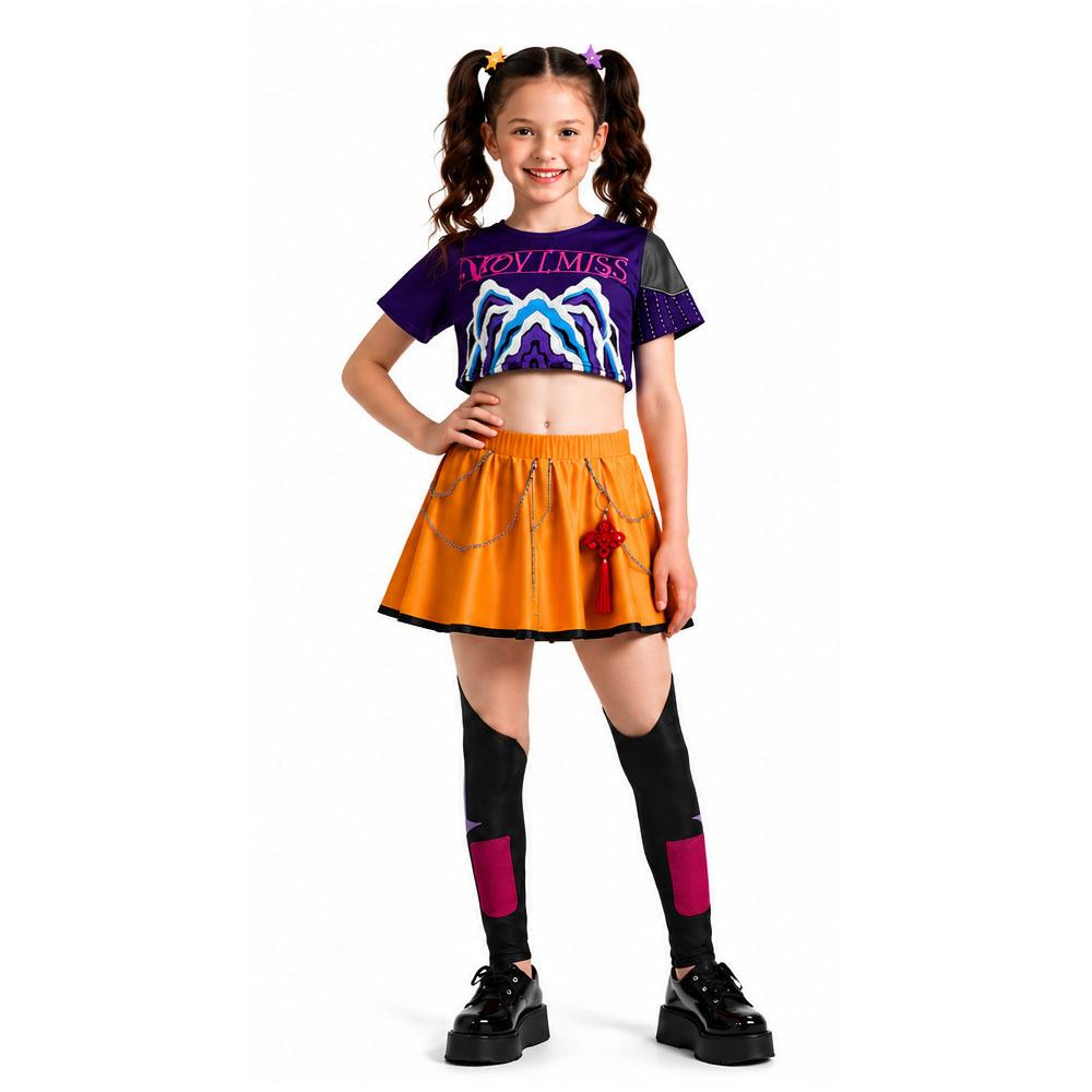 Witch Hunter Mila Cos Clothes New Girl Pop Singer Halloween Suit Anime Cos