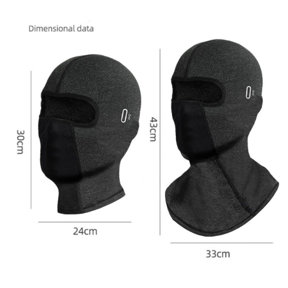 Breathable Bicycle Ice Silk Headgear Anti-UV Summer Bicycle Cool Mask  Outdoor