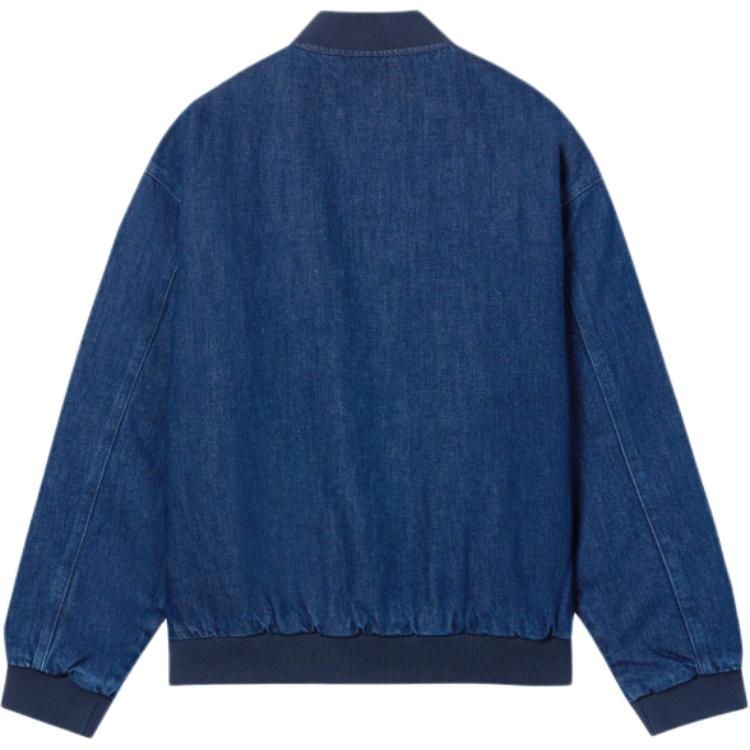 Levi's Джинсовые куртки Мужские Темно-синие С воротником-стойкой Умеренные Другие 005MZ-0001