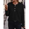 YYFS Женская мода повседневная весна осень однотонные принты с длинным рукавом с капюшоном блузки и рубашки