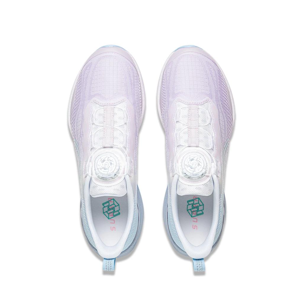 Li Ning Детские ультралегкие 22 Весна-Лето Спортивная обувь Нескользящая Амортизирующая Износостойкая Дышащая Низкий верх Кроссовки для бега Мужские кроссовки YKFV020-6
