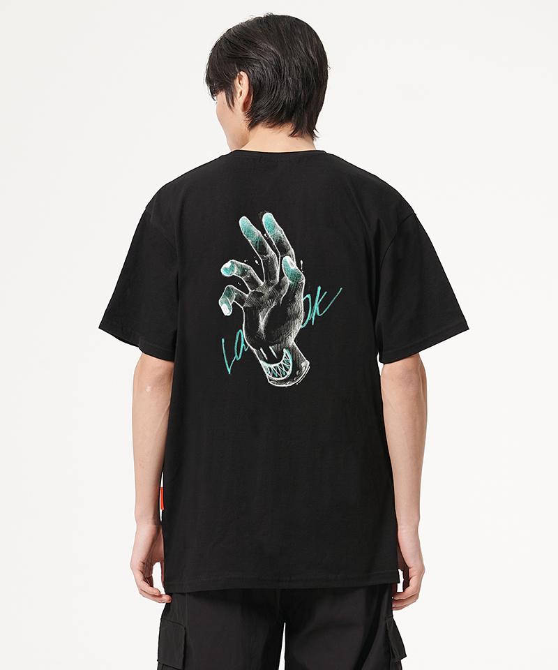 ARTISTWEAR [Atw X Twoface] Футболка с рукавами-перчатками