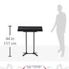 Manhattan Music Stand M54 Regal Conductor's Stand, Black