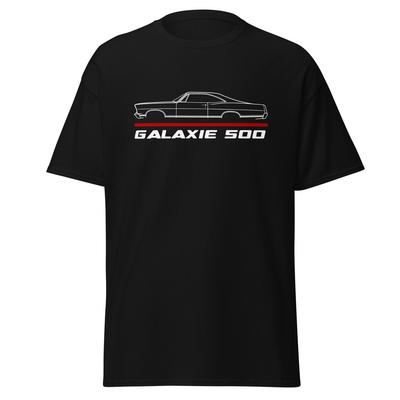 Премиальная футболка для поклонников автомобиля Ford Galaxie 500 1967 фастбэк, подарок на день рождения