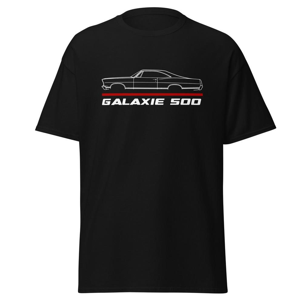 Премиальная футболка для поклонников автомобиля Ford Galaxie 500 1967 фастбэк, подарок на день рождения