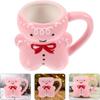 Ceramic Ceramic Christmas Coffee Mugs Coffee Cup 3D Gingerbread Man Cup Gingerbread Man Mug