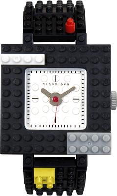 [Nanoblock] Часы NSQ-06 Черные