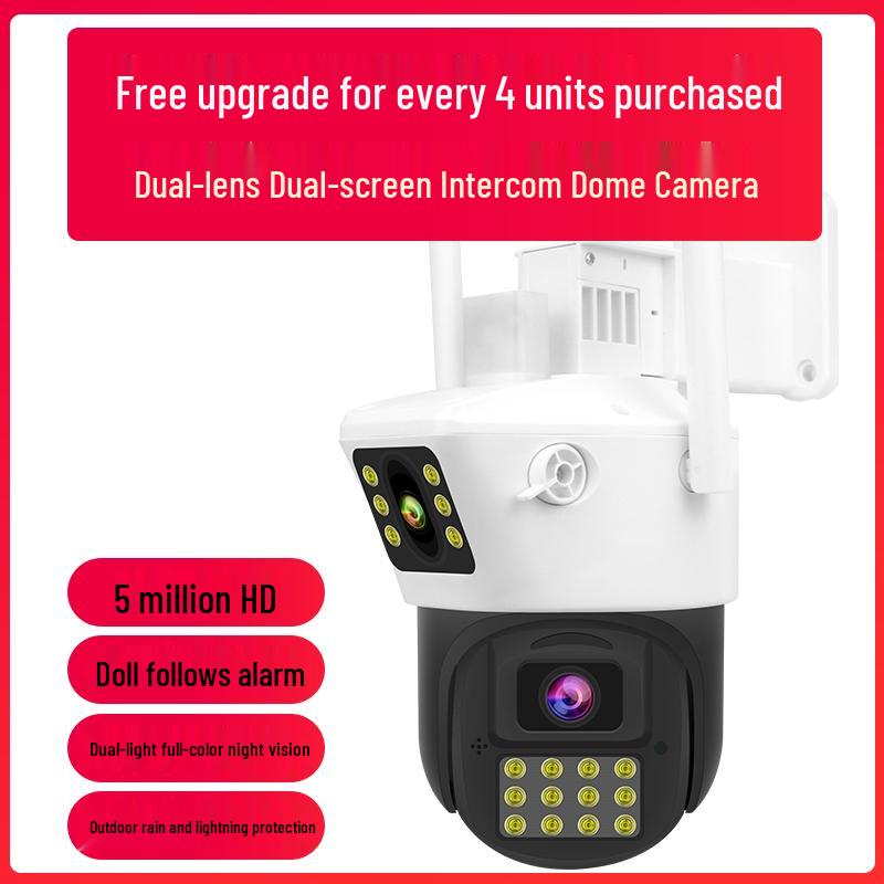 Wireless HD All-in-One Camera System for Home & Outdoor - No Wiring Needed