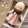 Handmade Waldorf Doll 12" Soft Knitted Dolls Cute Girls Plush Stuffed Toy
