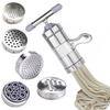 Stainless Steel Hand-Cranked Noodle Press Machine for Home Use