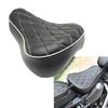 Yoothi Compatible Harley Sportster XL 883 1200 72 48 Custom Driver Rider Solo Seat 1983-2003 (Black Mesh)