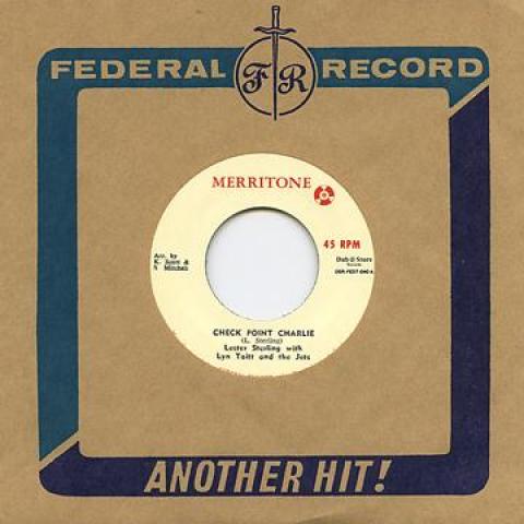 7inch Record LESTER STERLING, LYN TAITT, JETS - Check Point Charlie / A Whiter Shad DSRFED7040 Merritone/Dub S 2013 Japan Reggae, Ska & Dub Used