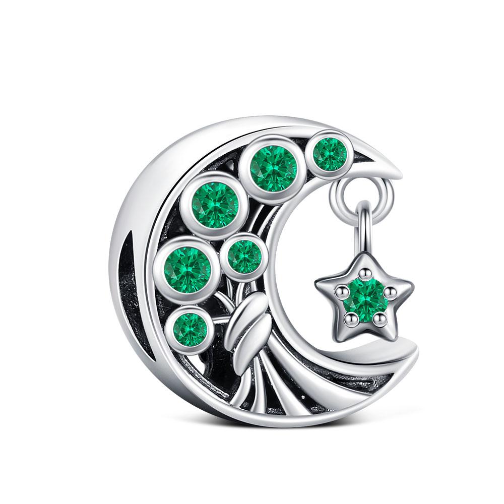 925 Silver Robot Charms Pendant sea turtle Moon Bead Fit Bracelet For Women DIY Fashion Jewelry Elegant Gift