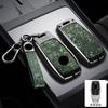 Кожаный держатель для ключей автомобиля из цинкового сплава для Mercedes Benz A C E S G-класса W177 W205 W213 X167 W222 Cla Gle Glb Gls Amg Maybach Брелок