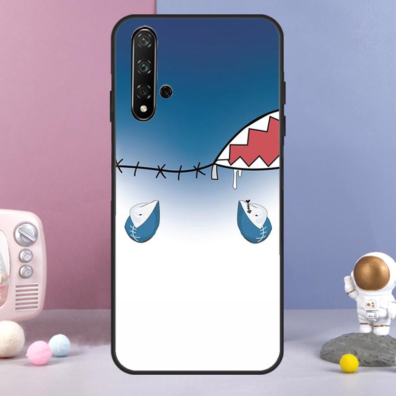 Anime Hololive Gawr Gura For Huawei Nova Y60 Y61 Y70 Y72 Y73 Y90 Y91 9 10 SE 7i 8i 11i 12i P30 P40 Lite P60 Pro Case